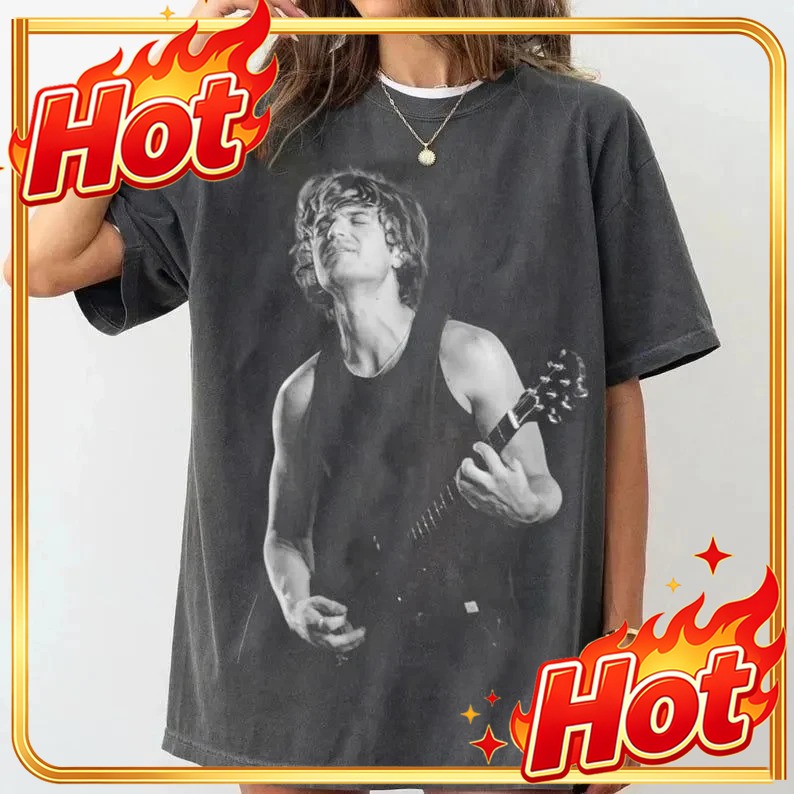 Men'S Fashion Oversized T Shirt - T-shirt personnalisé avec impression d'affiche DJO