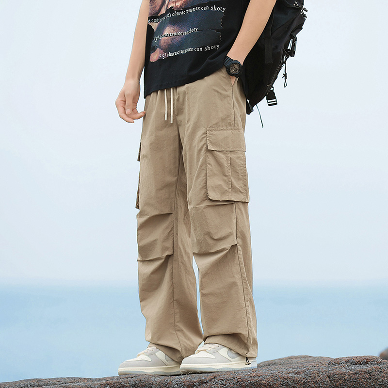 Mens Fashion Workwear - Pantalon cargo ample pour homme, style