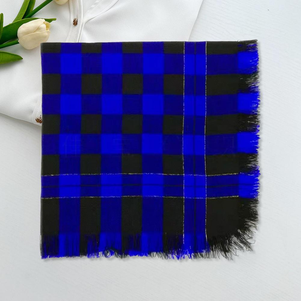 Men'S Fashion Head Scarf - Châle en laine douce, écharpe carrée