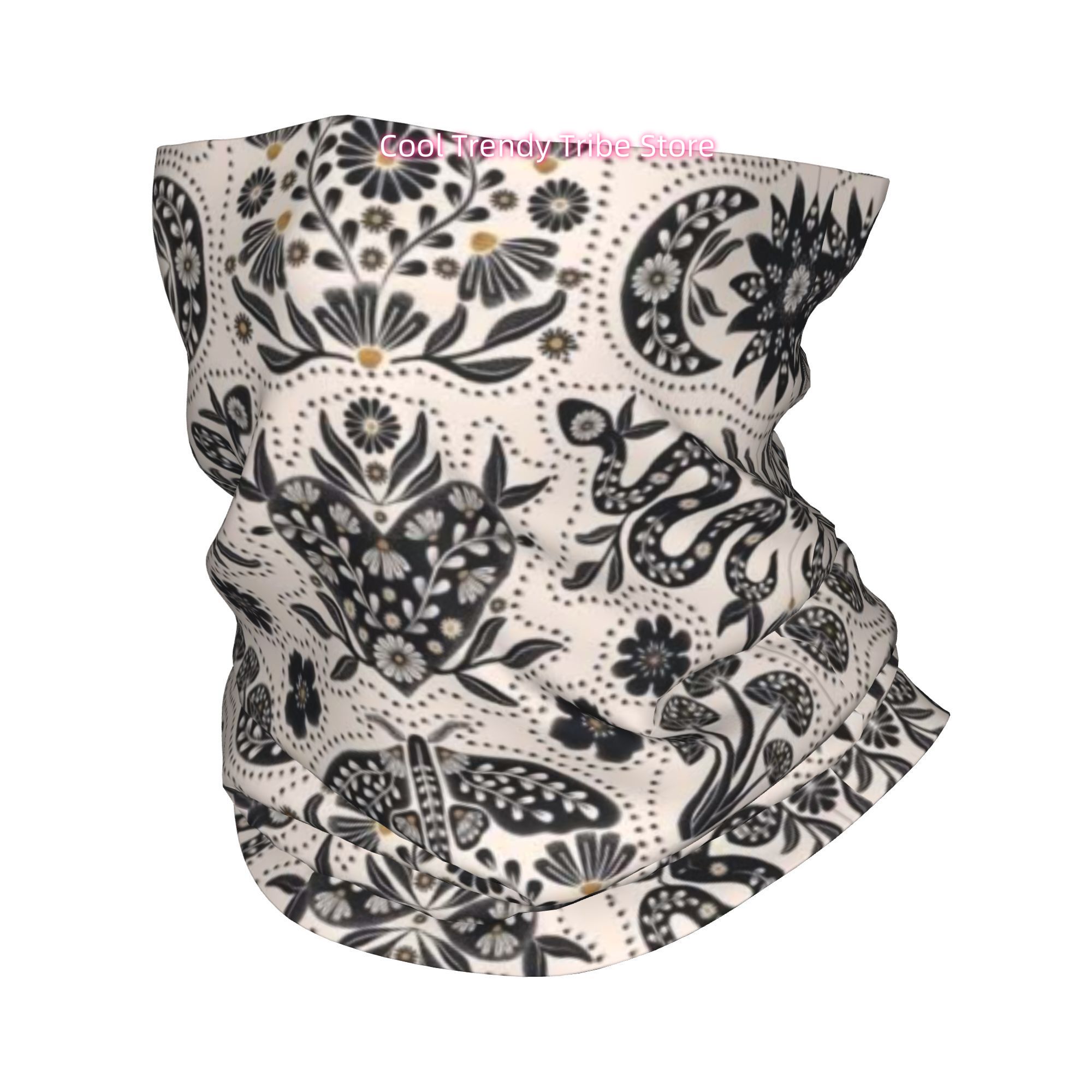 Men'S Fashion Head Scarf - Bandana imprimée fantaisie style rétro folklorique
