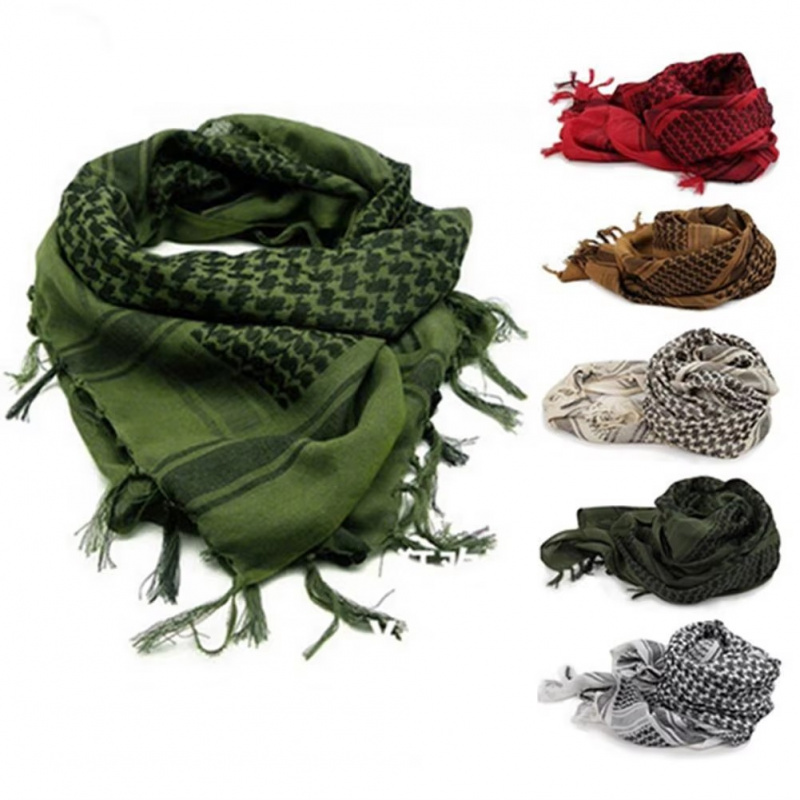 Men'S Fashion Head Scarf - 1/2/3/6 pièces coton hommes châle arabe