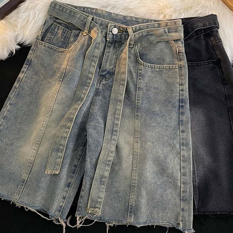 Short d'été en Denim à franges - Mens Fashion Denim avis et prix