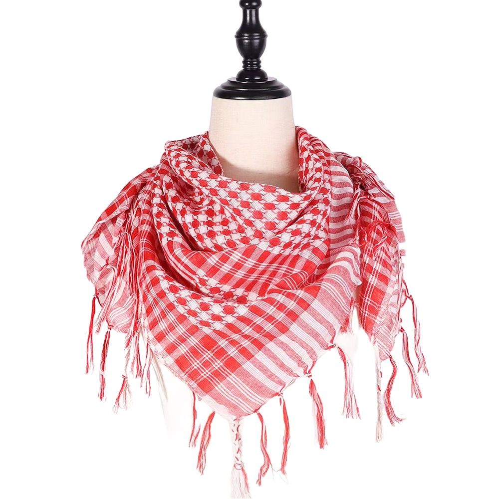 Grand foulard arabe Shemagh av - Men'S Fashion Head Scarf avis et prix