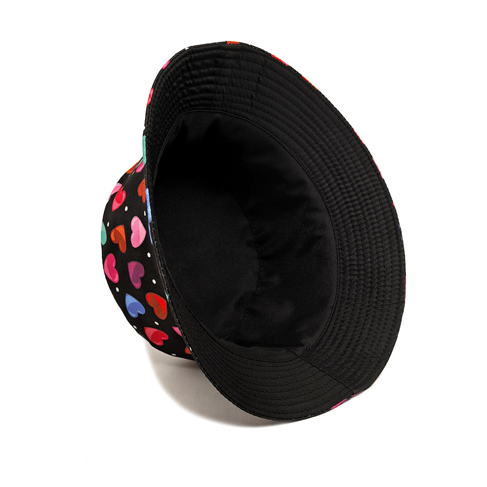 Chapeau Bob à Motif Cœur pour  - Mens Fashion Bucket Hat avis et prix