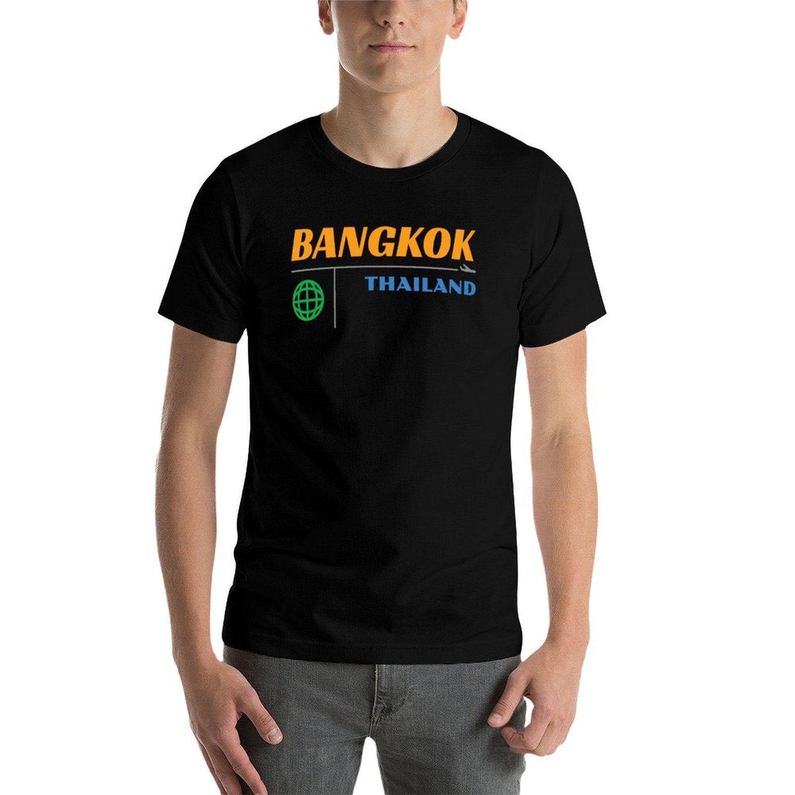 T-shirt rétro Bangkok des anné - Mens Fashion Bangkok avis et prix