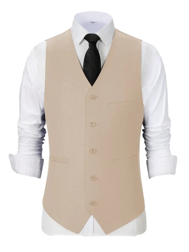 Gilet de costume classique pou - Formal Waistcoat Vest avis et prix
