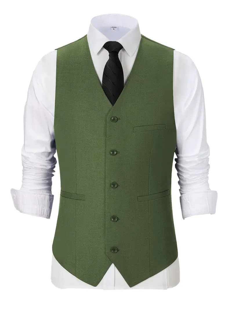 Gilet de costume classique pou - Formal Waistcoat Vest avis et prix