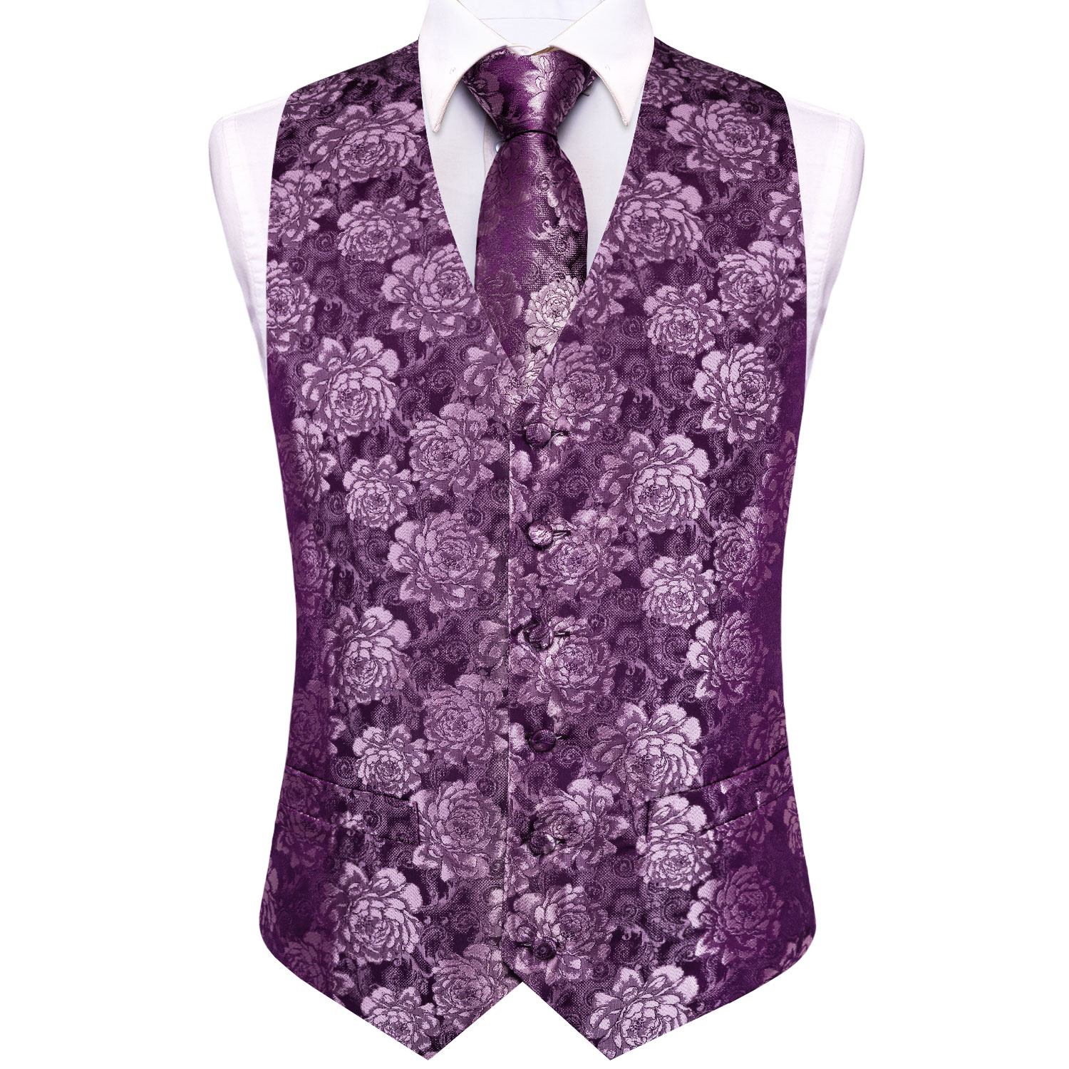 Ensemble de 5 pièces gilet hom - Formal Waistcoat Vest avis et prix