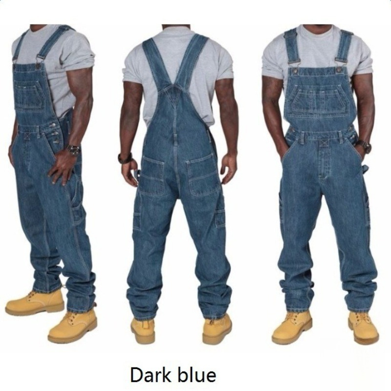 Salopette en jean déchiré pour - Mens Fashion Denim avis et prix