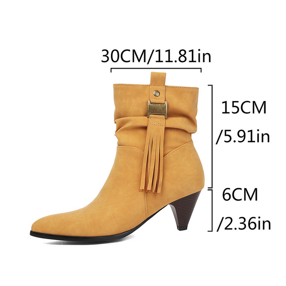 Bottines à bout pointu pour fe - Men Fashion Vintage avis et prix