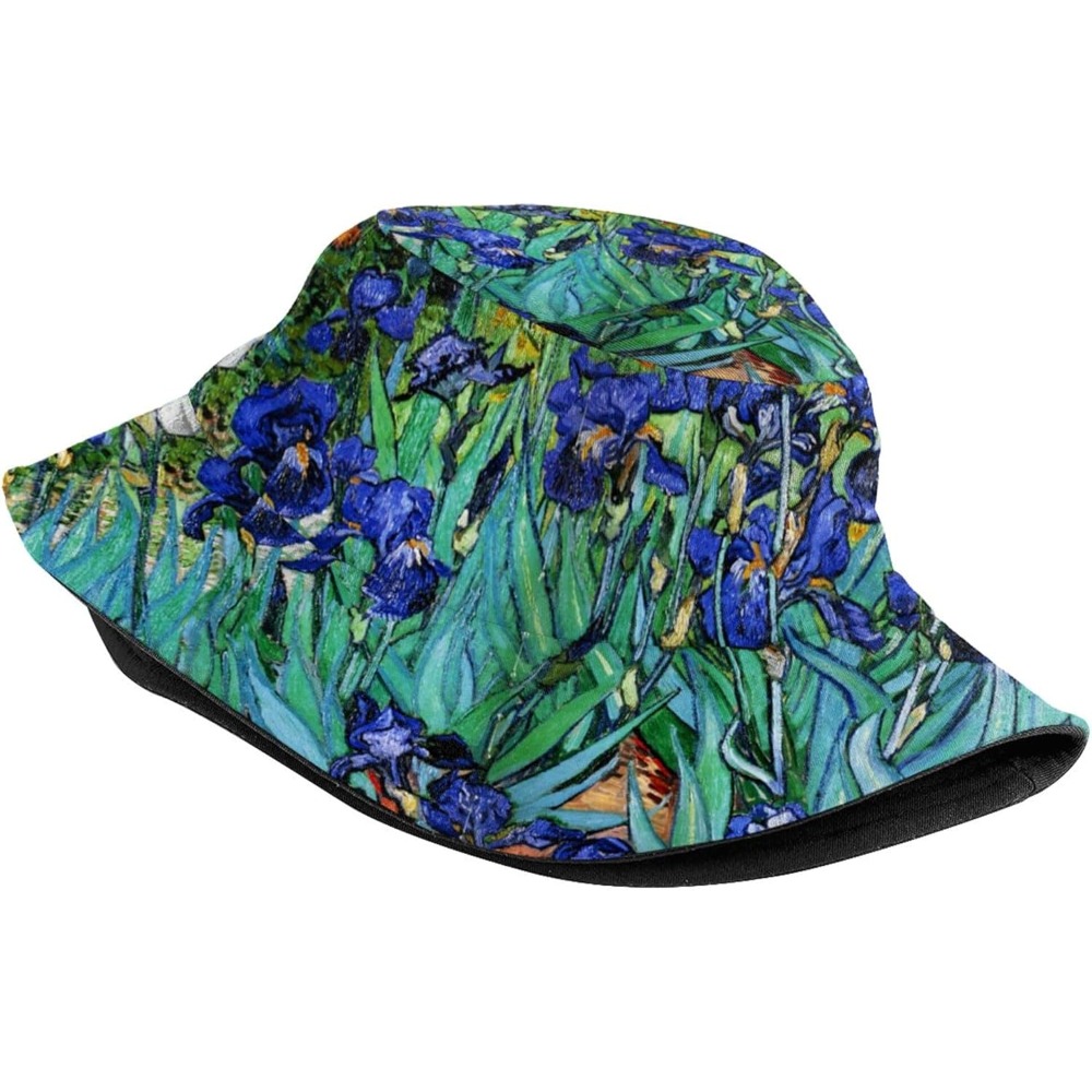 Irises 2 Van Gogh – chapeaux s - Mens Fashion Bucket Hat avis et prix