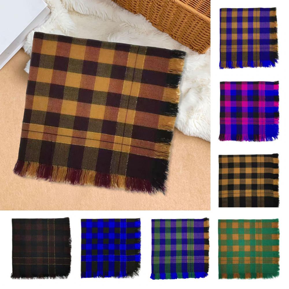 Châle en laine douce, écharpe  - Men'S Fashion Head Scarf avis et prix