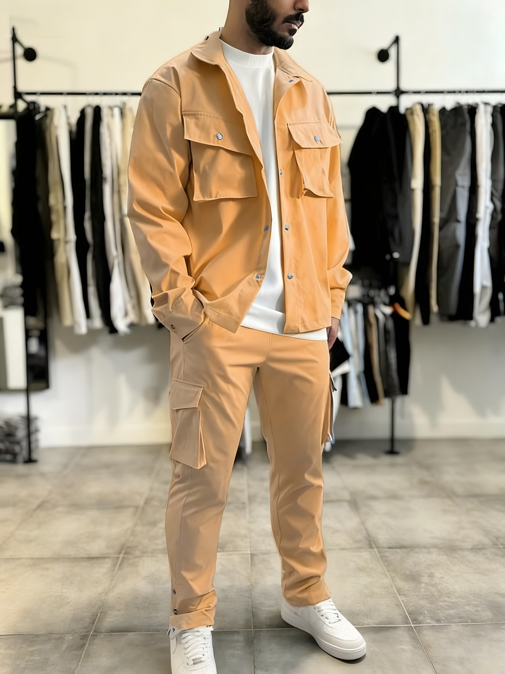 Ensemble veste et pantalon pou - Mens Fashion Workwear avis et prix