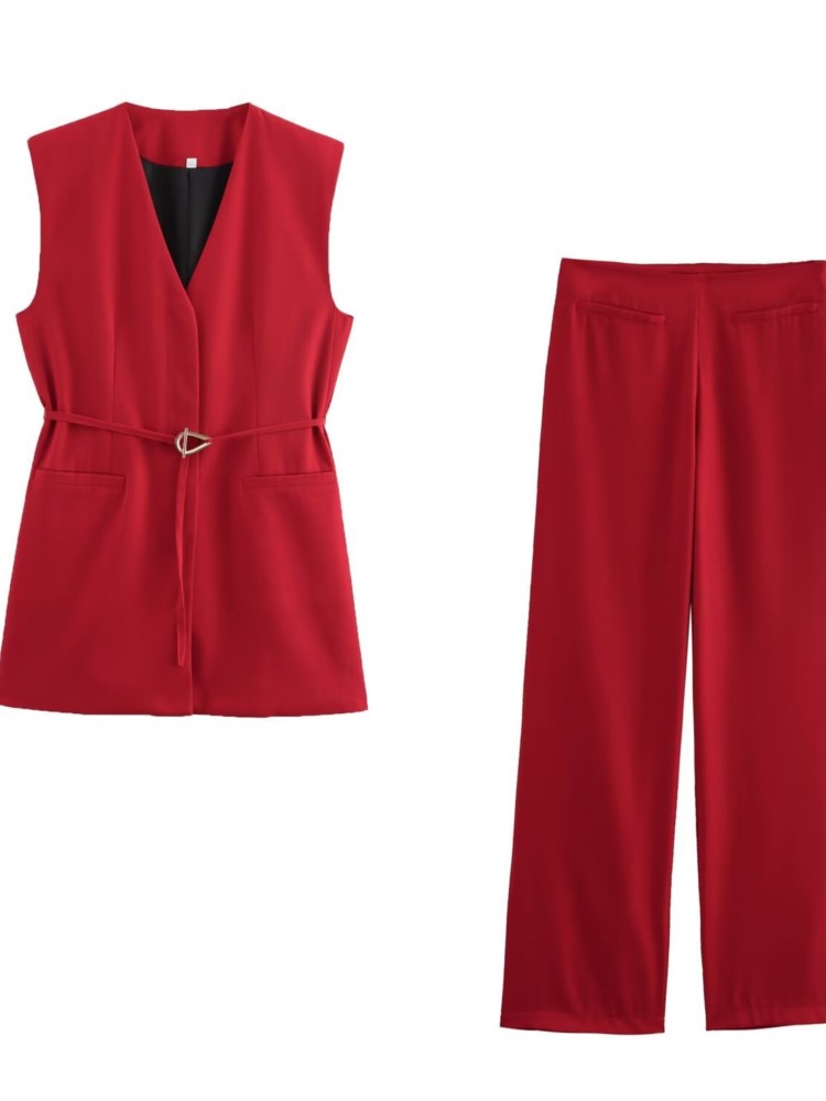Ensemble deux pièces de couleu - Formal Waistcoat Vest avis et prix