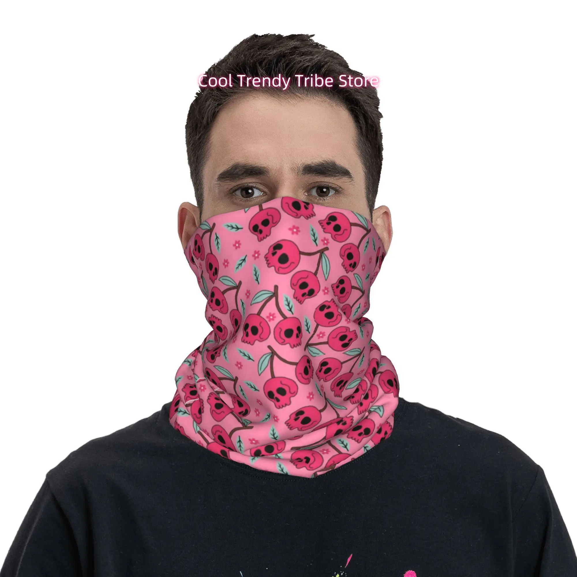 Bandana Foulard Rose Crâne Cer - Men'S Fashion Head Scarf avis et prix
