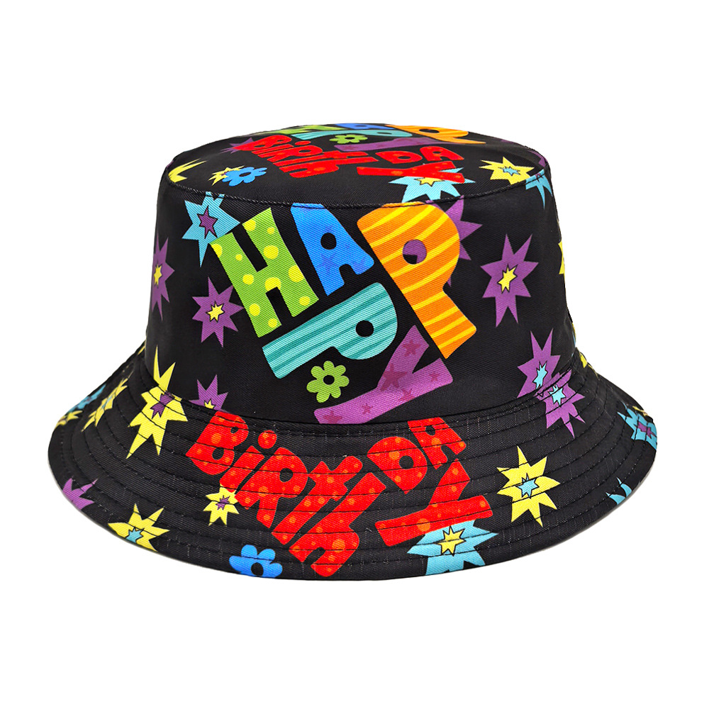 Chapeaux Bob Imprimés Lettres  - Mens Fashion Bucket Hat avis et prix