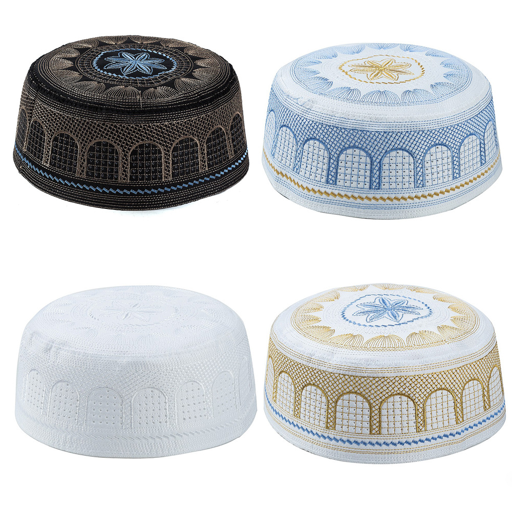Coton broderie hommes musulman - Mens Fashion Caps avis et prix