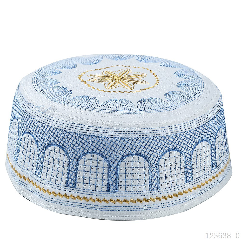 Coton broderie hommes musulman - Mens Fashion Caps avis et prix