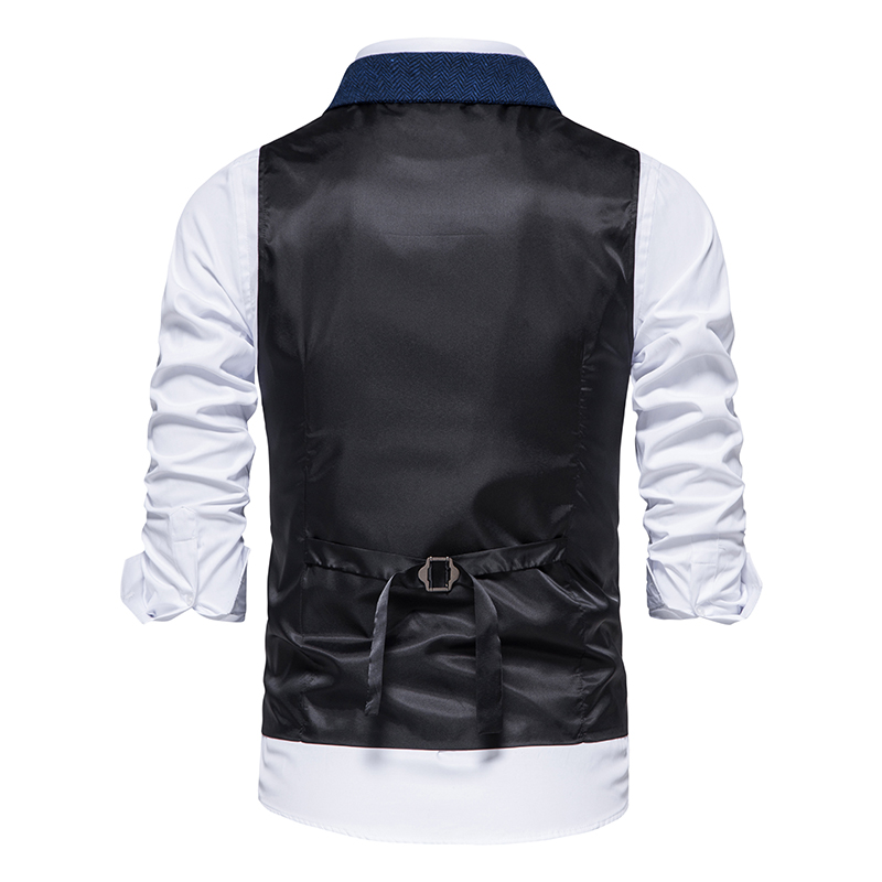 Hommes costume gilet chevrons  - Formal Waistcoat Vest avis et prix