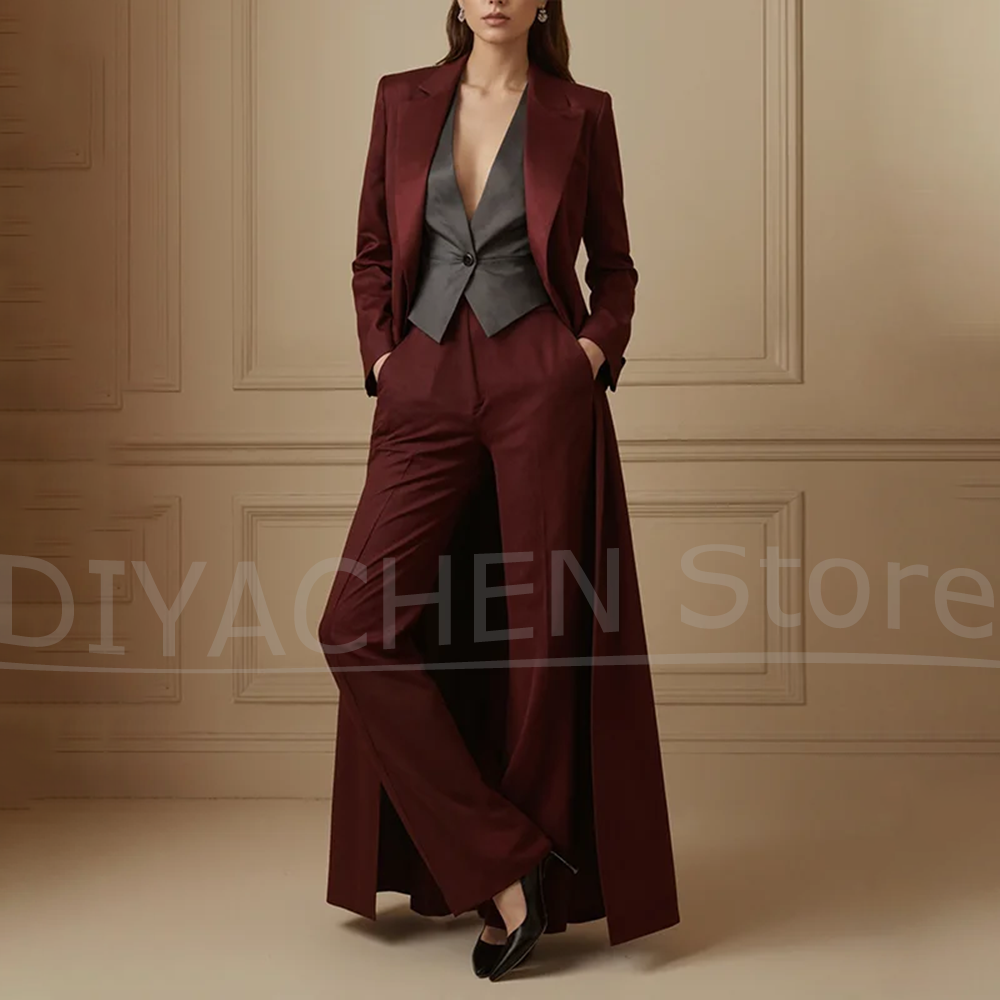 Ensemble tailleur femme bordea - Formal Waistcoat Vest avis et prix