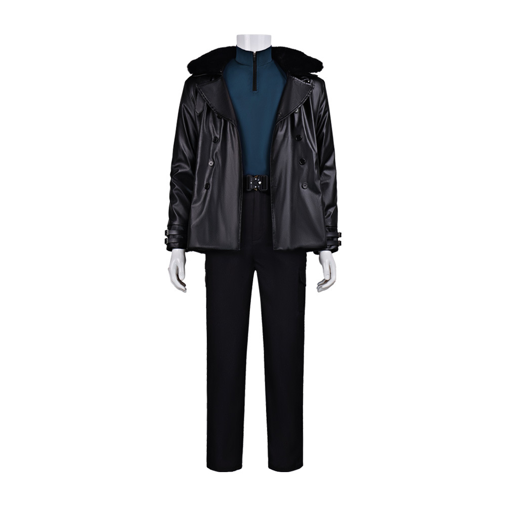 Costume de cosplay Leon Kenned - Men'S Fashion Leather Jacket avis et prix
