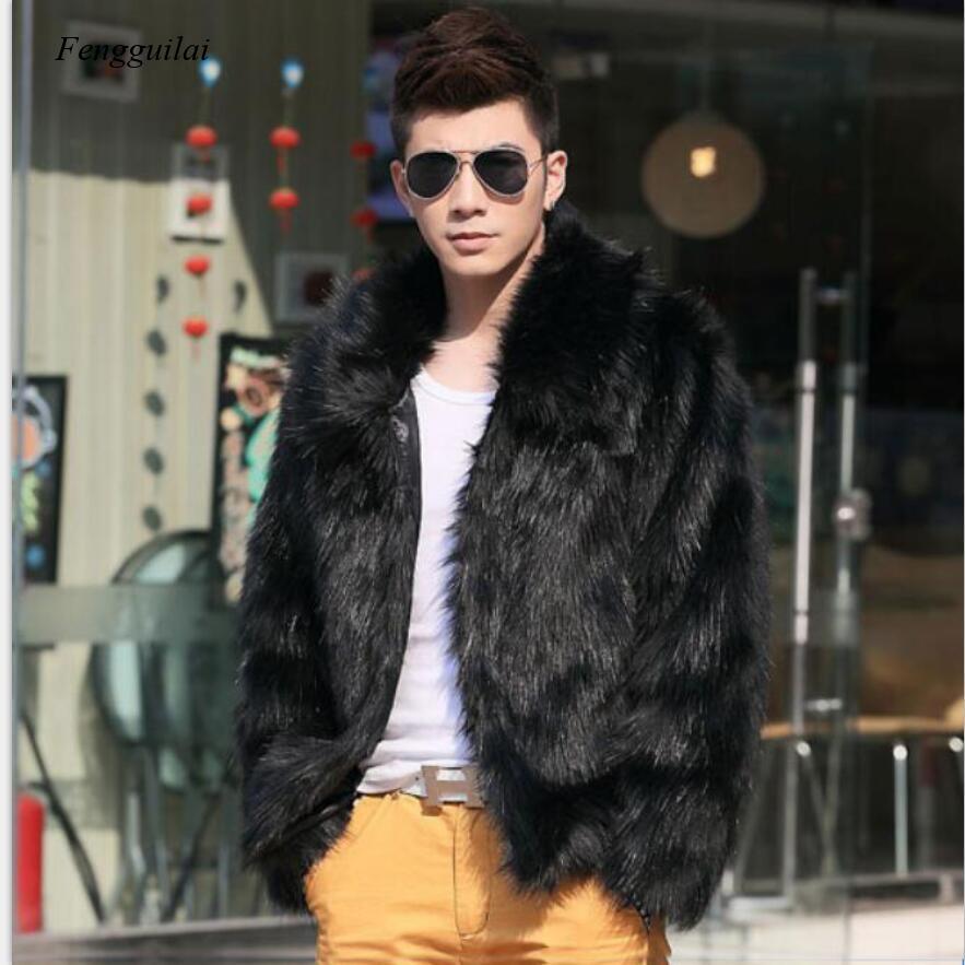 Homme veste Faux cuir hommes b - Men'S Fashion Leather Jacket avis et prix