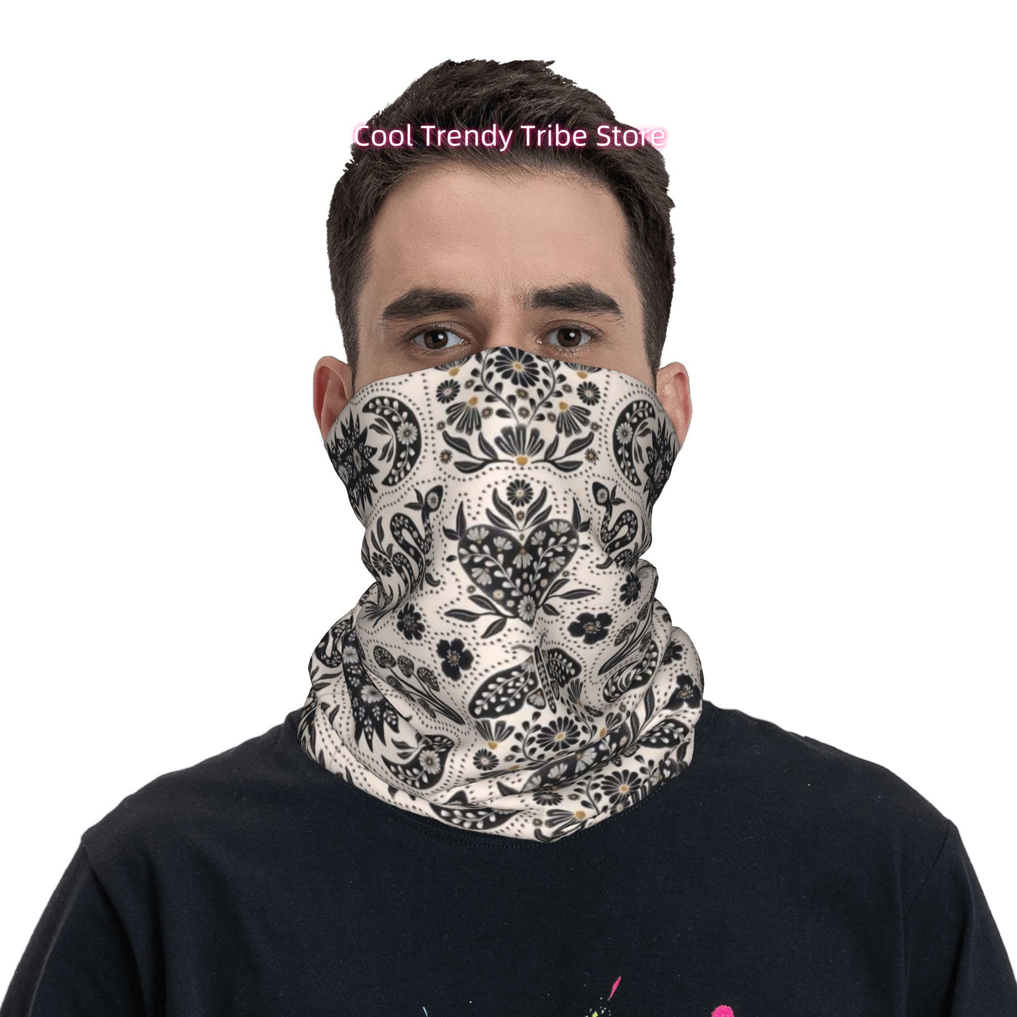 Bandana imprimée fantaisie sty - Men'S Fashion Head Scarf avis et prix