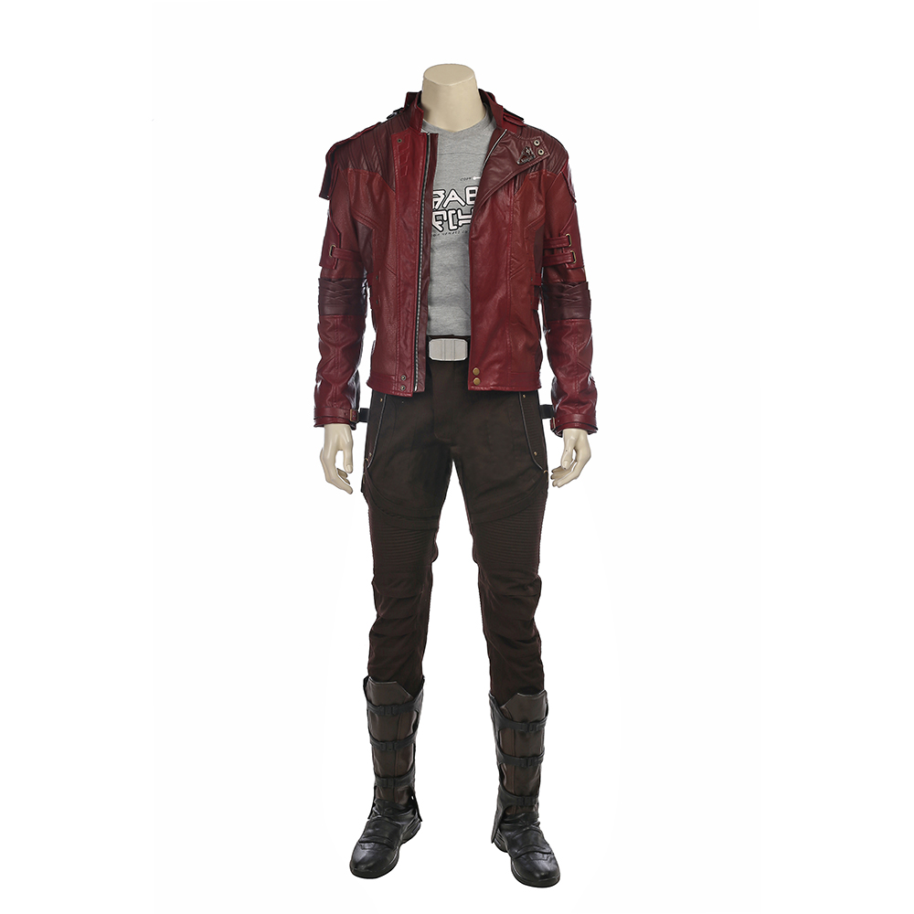 Costume de cosplay Peter Quill - Men'S Fashion Leather Jacket avis et prix