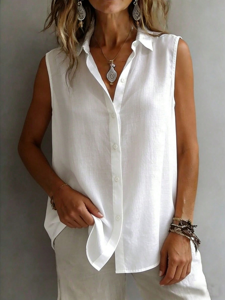 Chemise sans manches élégante  - Men'S Fashion For 70 Year Old avis et prix
