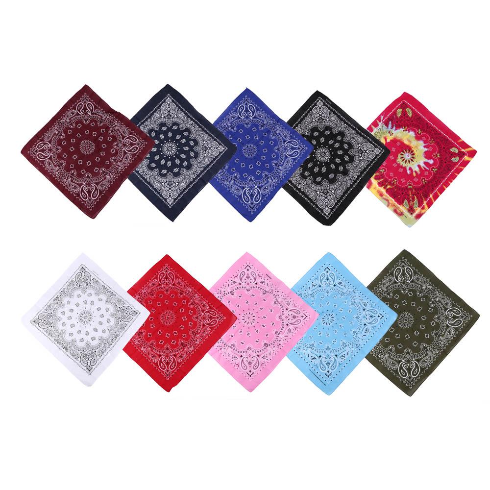 Foulard en coton à motif paisl - Men'S Fashion Head Scarf avis et prix