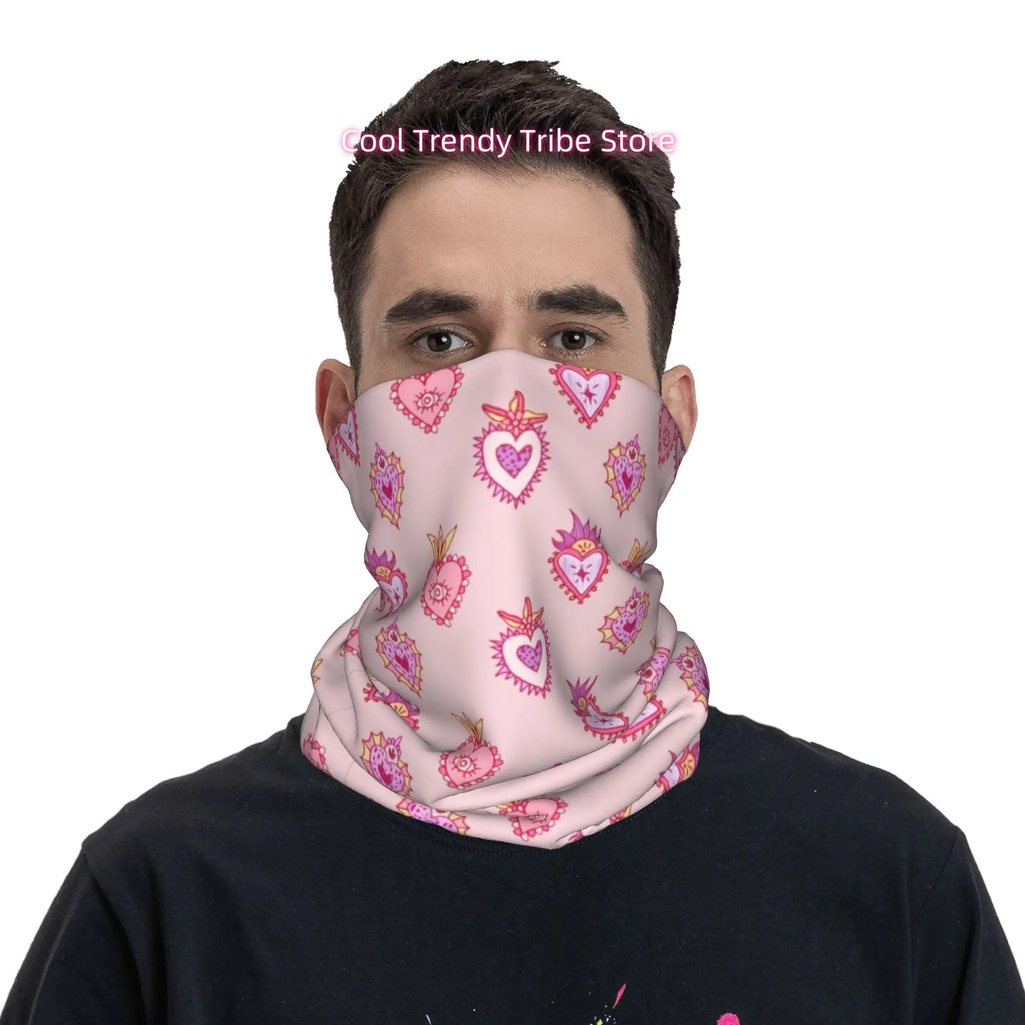Bandana foulard rose style fol - Men'S Fashion Head Scarf avis et prix