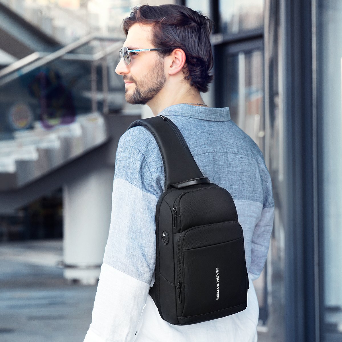 Sac bandoulière anti-vol Mark  - Men'S Fashion Bag avis et prix