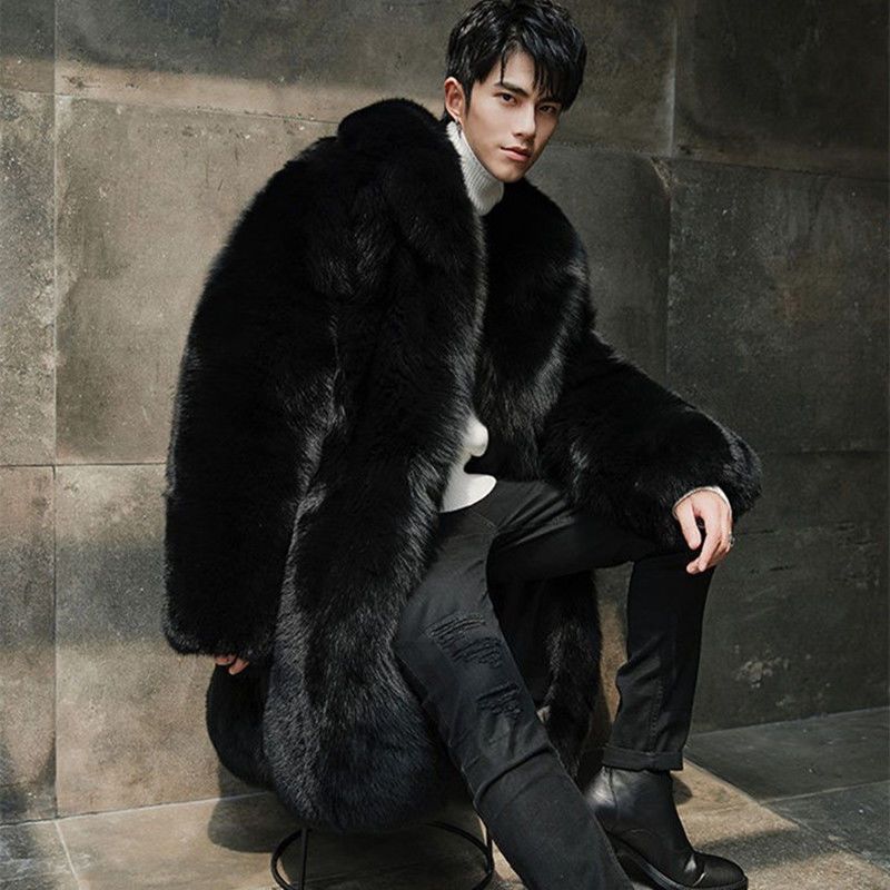 Nouveau hiver hommes manteau d - Men'S Fashion Leather Jacket avis et prix