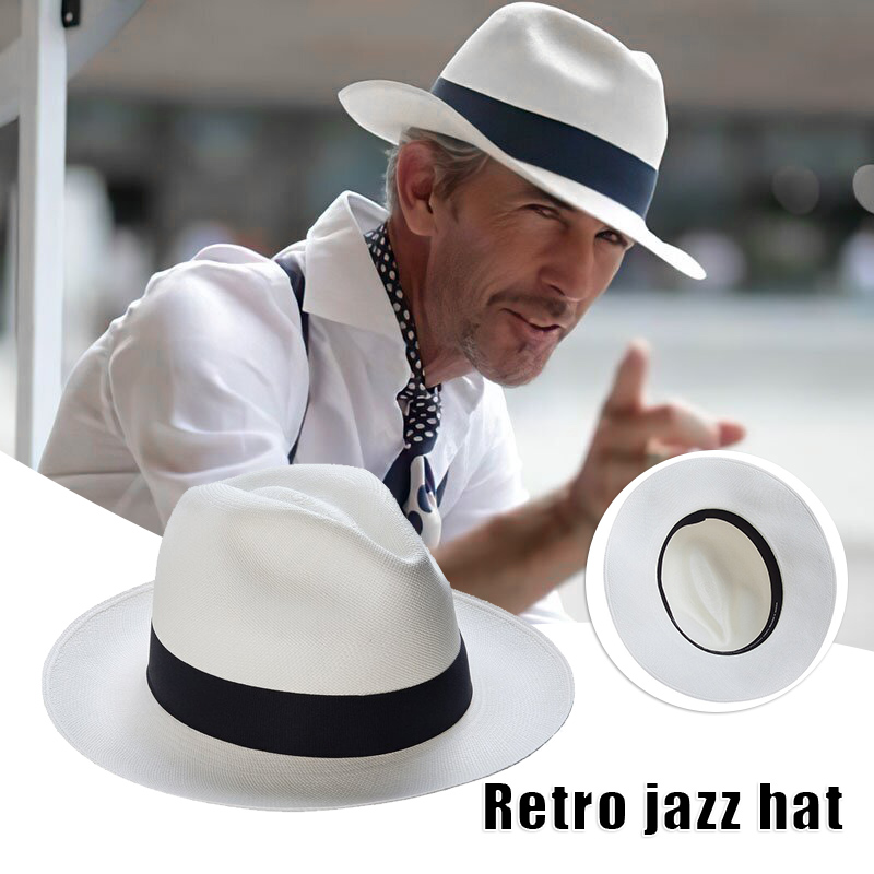 Chapeau Panama classique pour  - Mens Fashion Bucket Hat avis et prix
