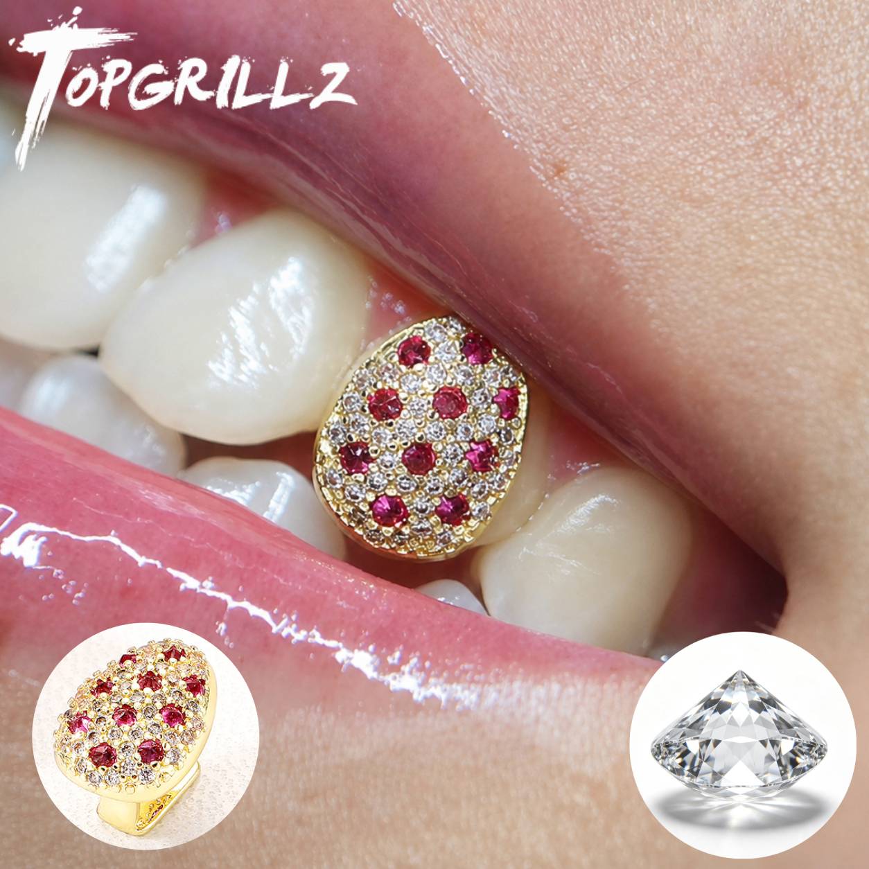 TOPGRILLZ Grillz de dent uniqu - Mens Fashion Caps avis et prix