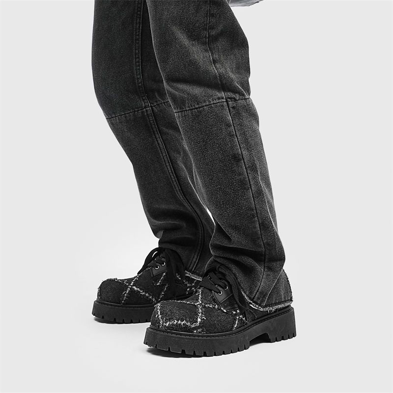 Chaussures Derby en jean à lac - Mens Fashion Denim avis et prix